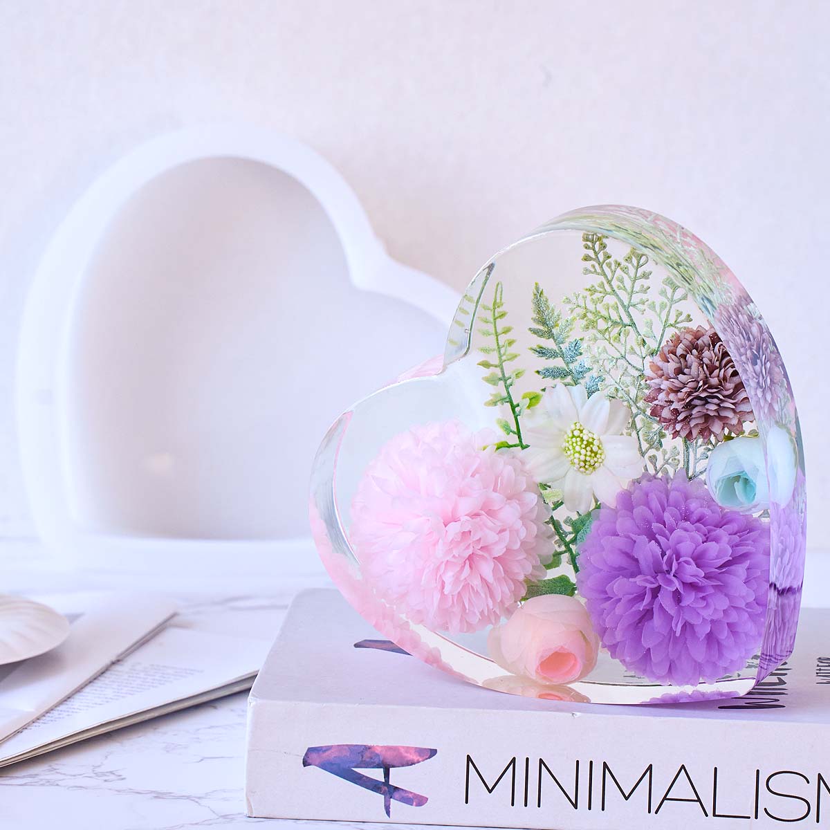 Large Love Silicone Mold DIY H - Flower Preservation Resin review and price