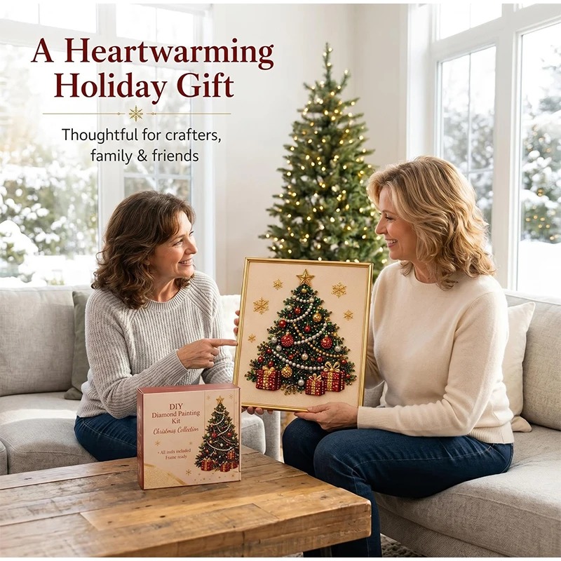 Christmas Pearl Diamond Painti - Resin Craft Kit review and price