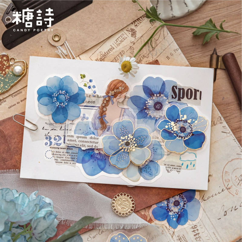 40 Sheets Vintage Gorgeous Flo - Gold Foil Flakes review and price