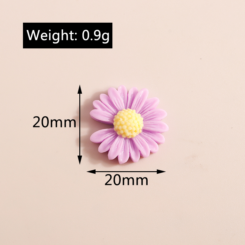 10pcs 20*20mm Kawaii Daisy Flo - Flower Preservation Resin review and price