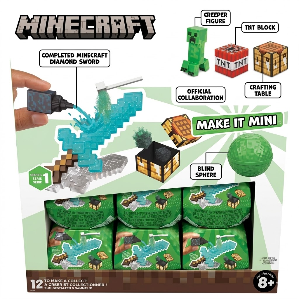 Original MGA Miniverse Minecra - Resin Crafts Minecraft review and price